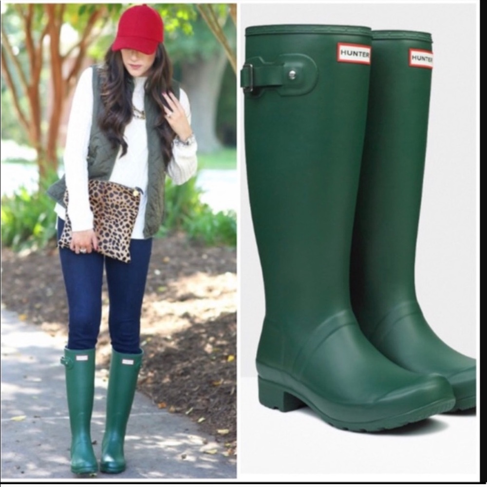 Hunter~Women’s Original Tall Rain Boots ~ NWOB ✨